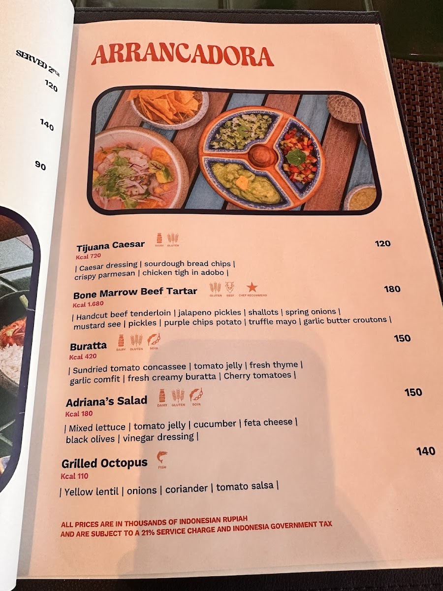 Adriana Cocina & Bar Photo Menu 8