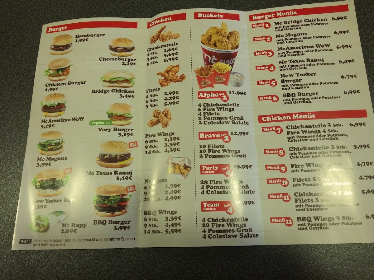 McDarwich's Crispy Photo Menu 7
