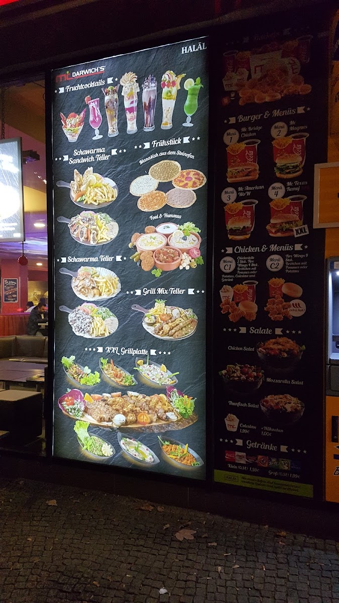 McDarwich's Crispy Photo Menu 8