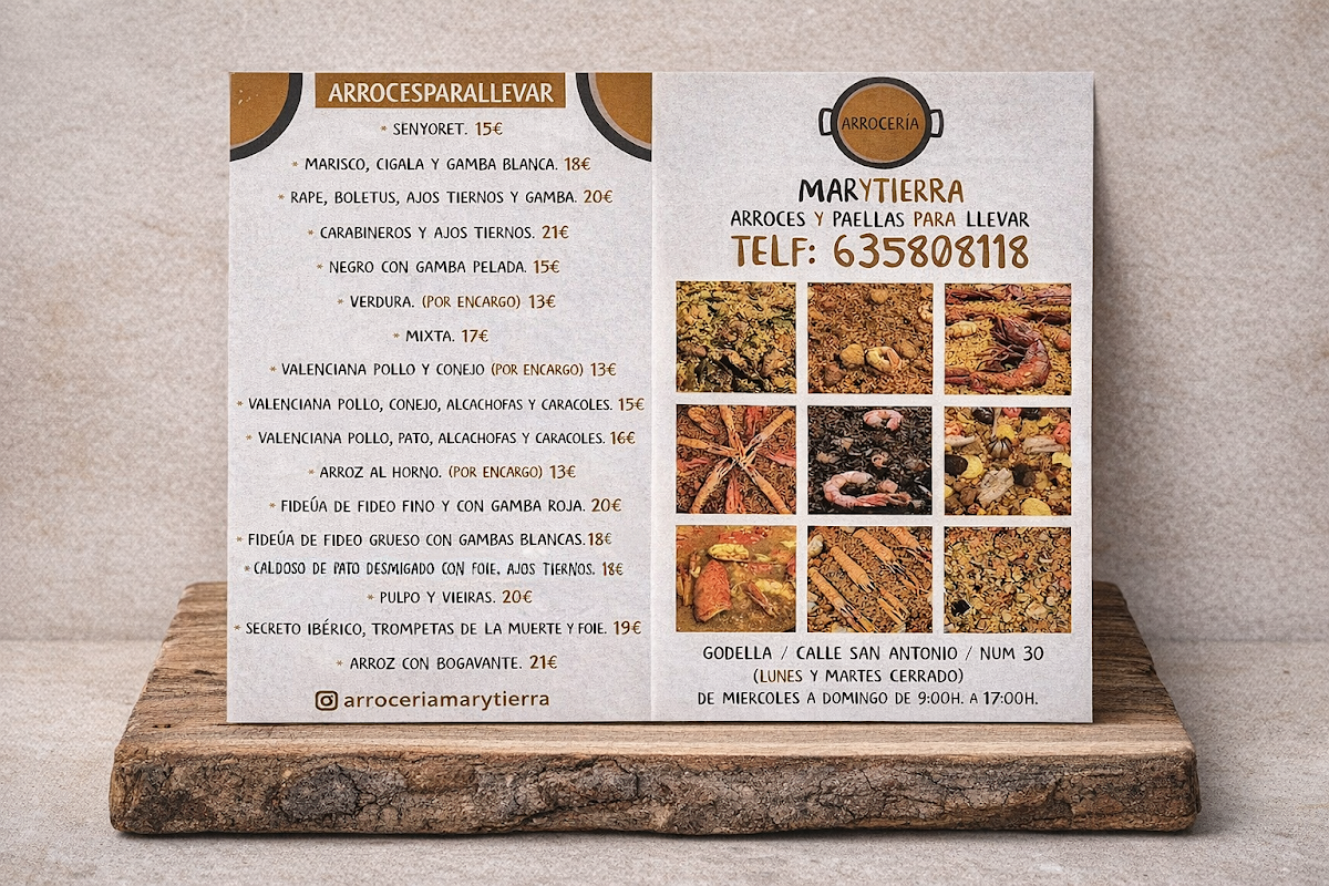 Arrocería Mar y Tierra Photo Menu 1