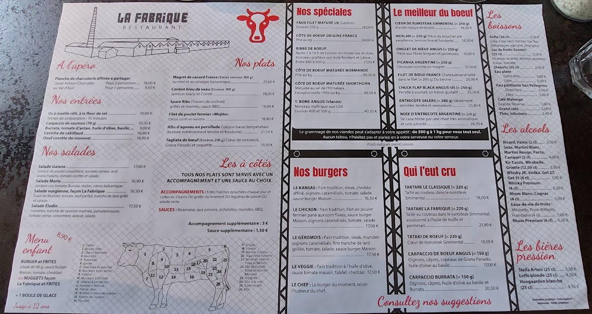La Fabrique Photo Menu 3