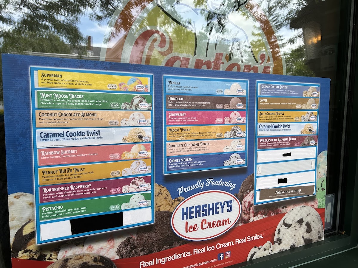 Carter's Creamery Photo Menu 2