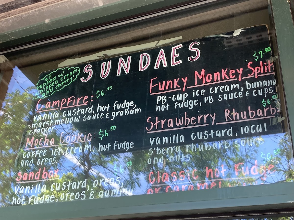Carter's Creamery Photo Menu 3