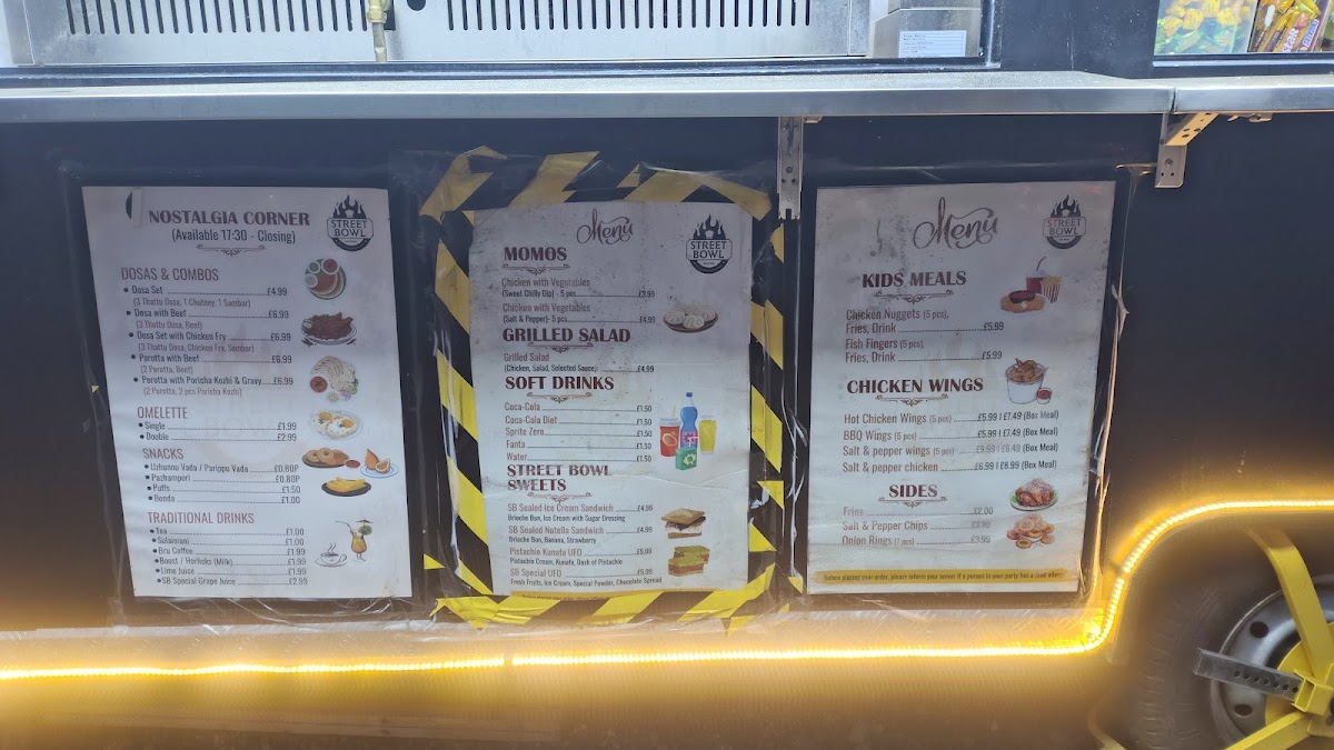 Street Bowl Photo Menu 2