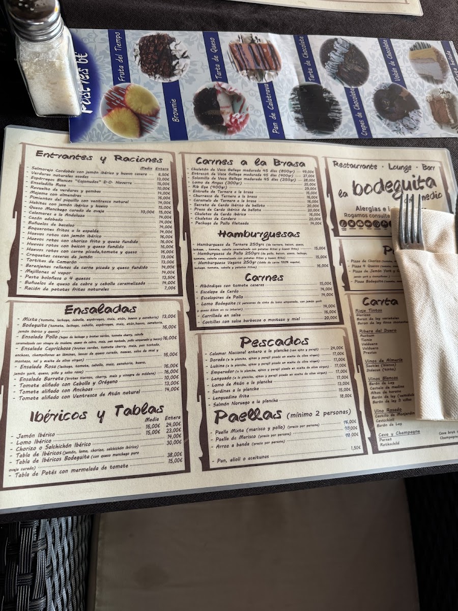 La Bodeguita del Medio Photo Menu 10