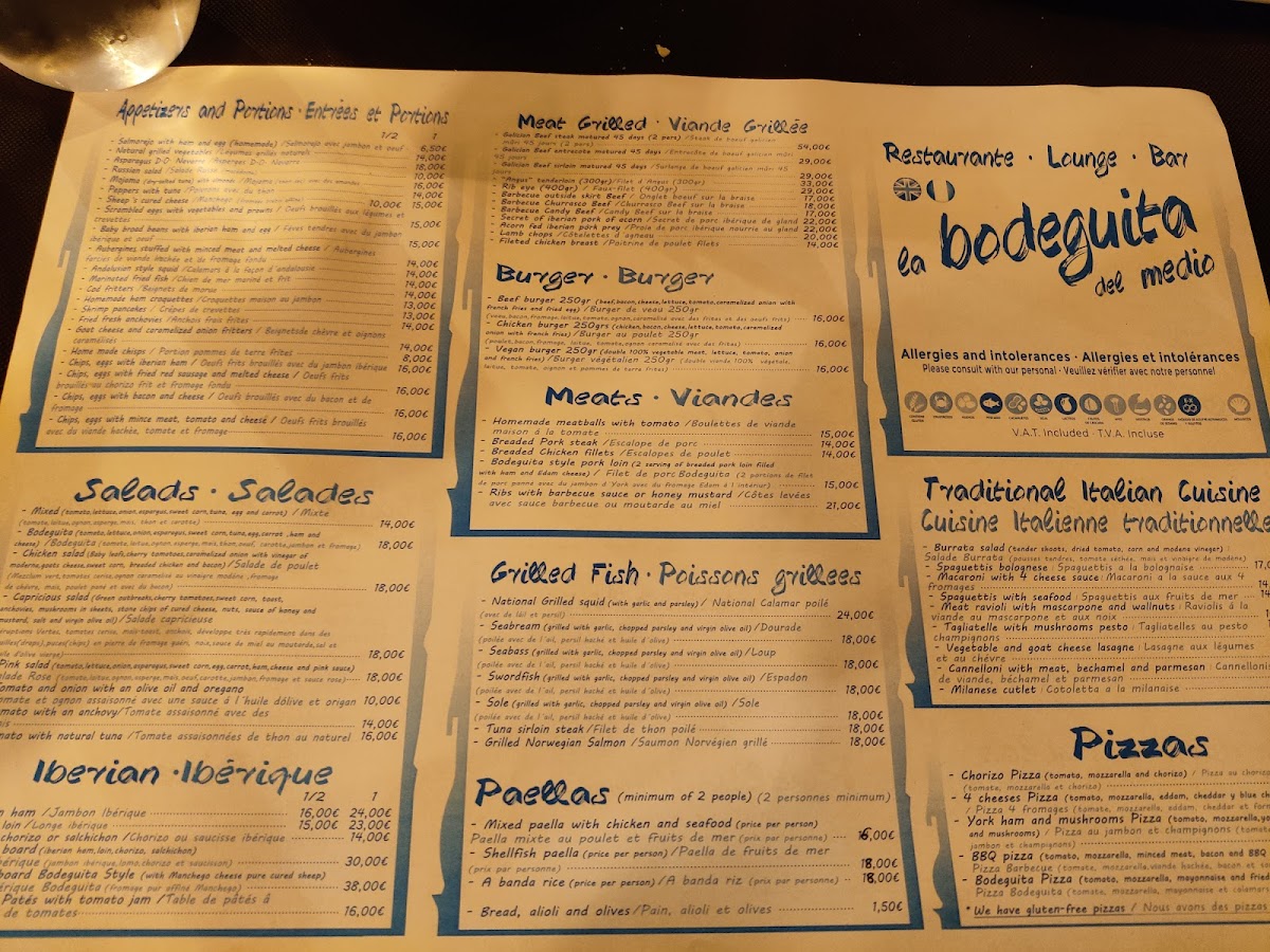 La Bodeguita del Medio Photo Menu 8