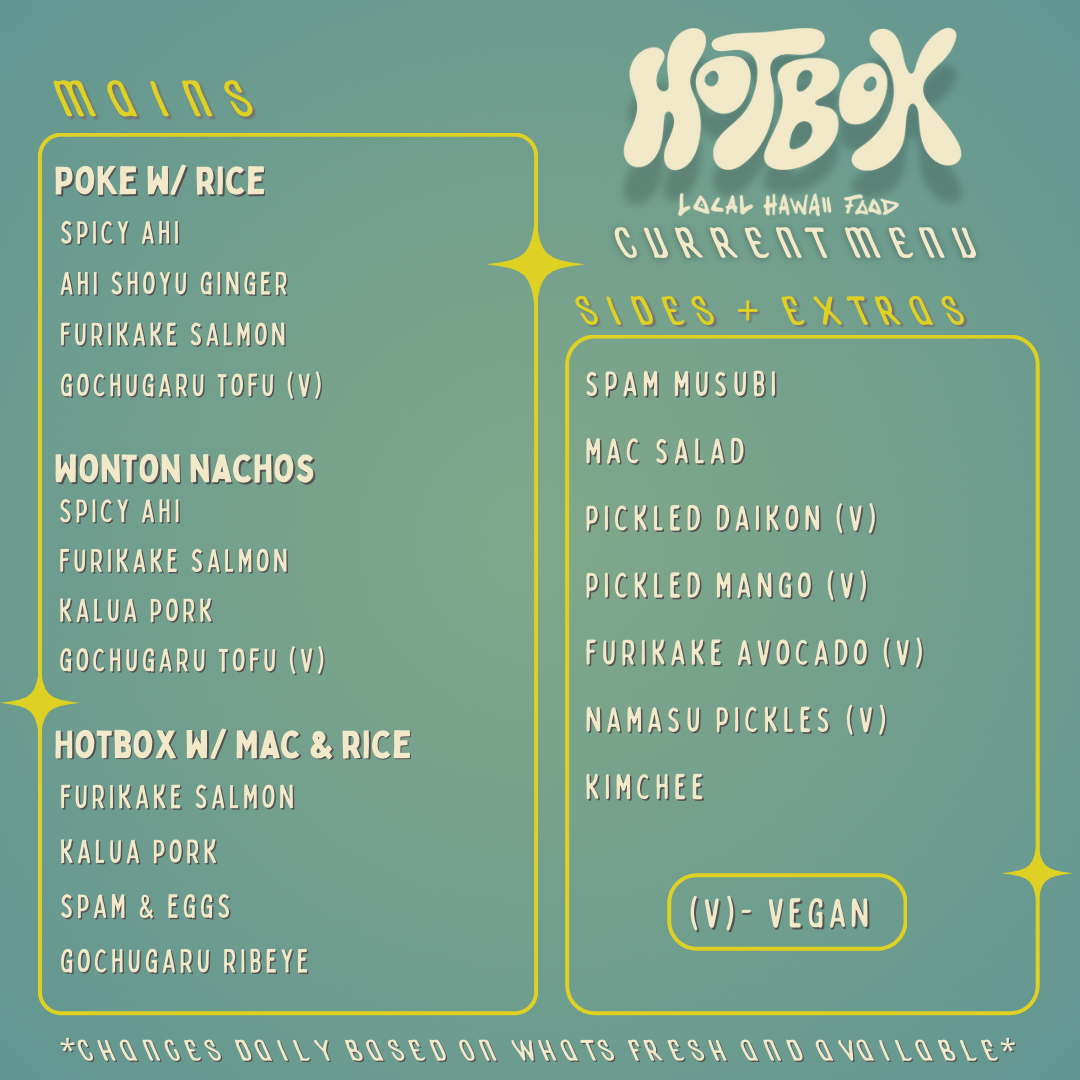 Hotbox Photo Menu 1