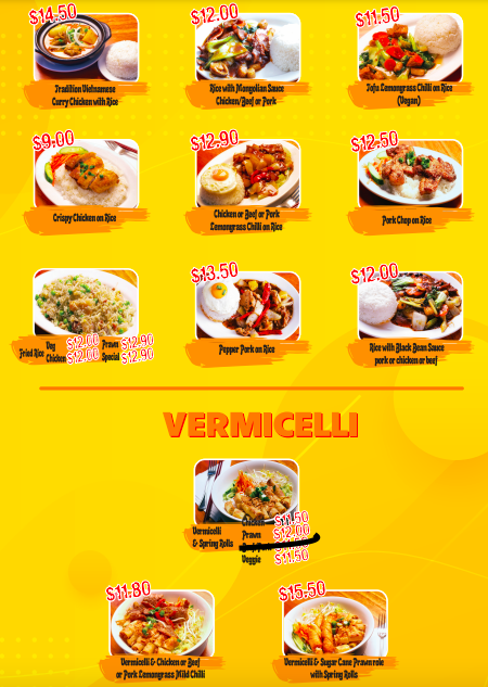 Pho A Chau Photo Menu 3