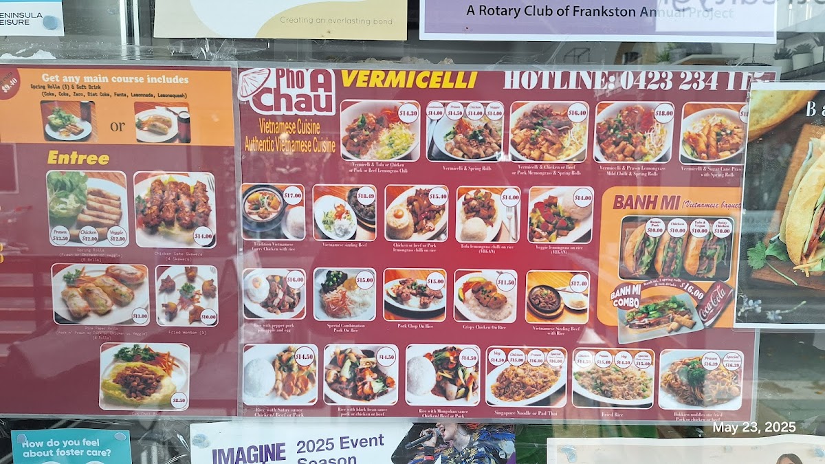 Pho A Chau Photo Menu 5