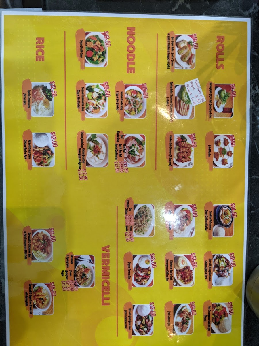 Pho A Chau Photo Menu 6