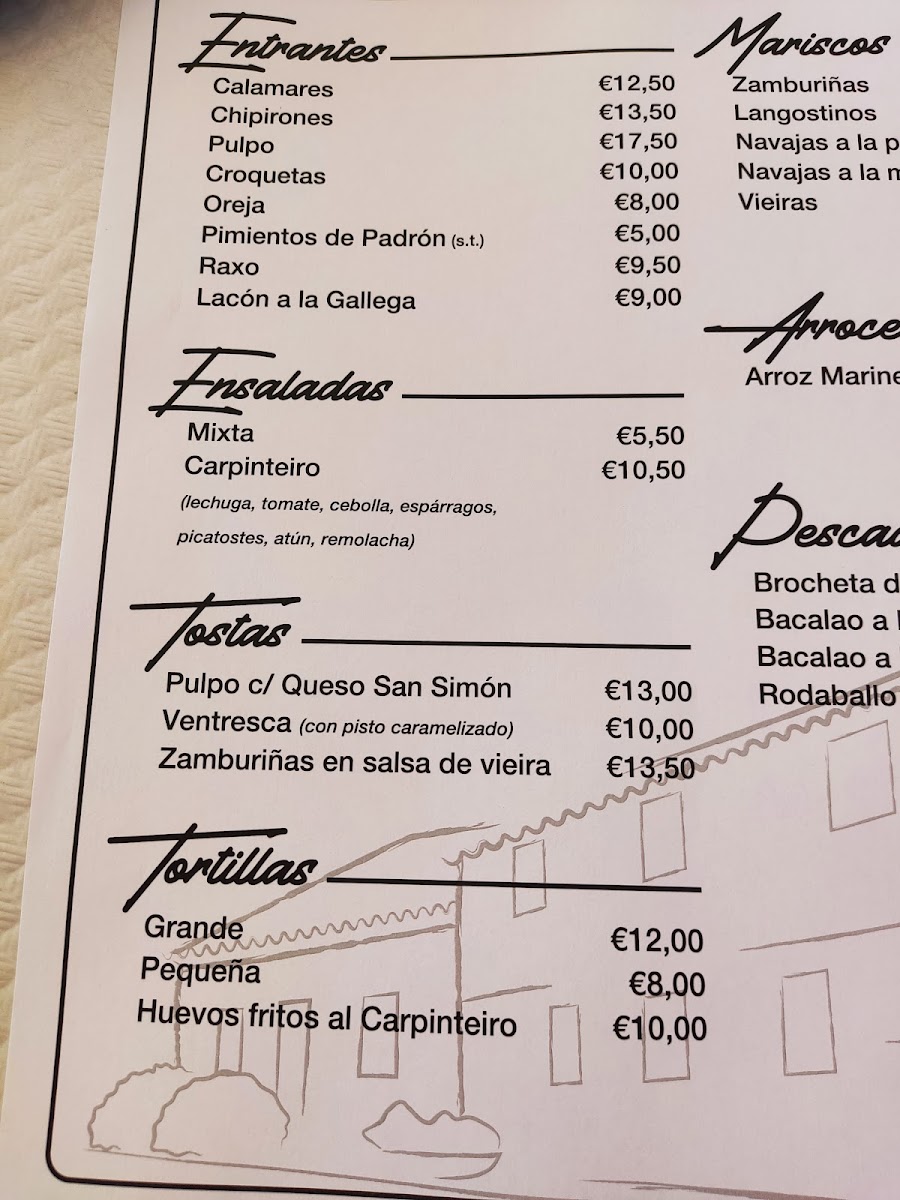O Lar Do Carpinteiro Photo Menu 2