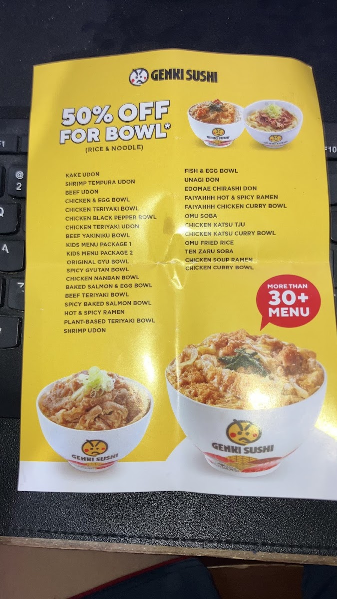 Genki sushi plaza ambarukmo Photo Menu 10