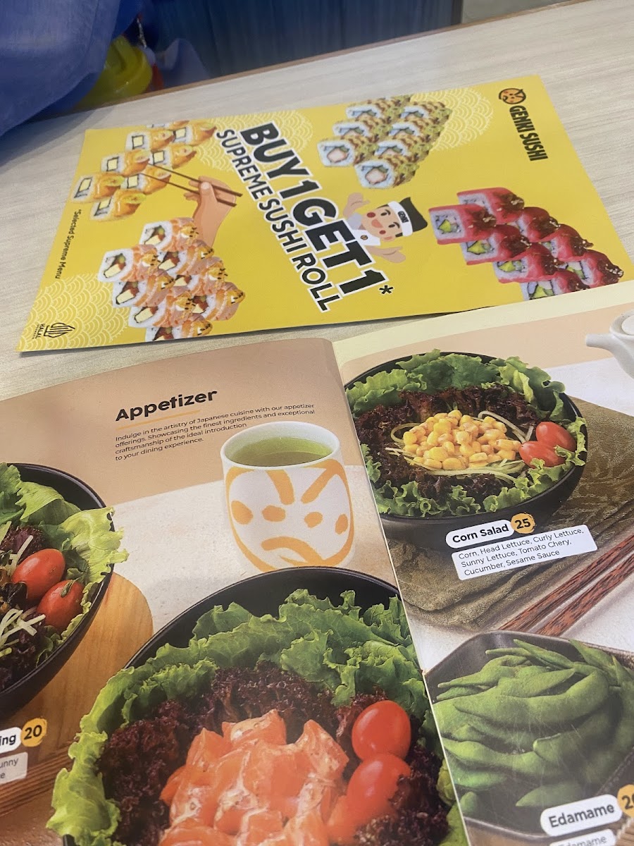 Genki sushi plaza ambarukmo Photo Menu 6