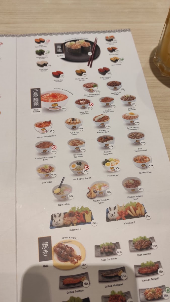 Genki sushi plaza ambarukmo Photo Menu 8