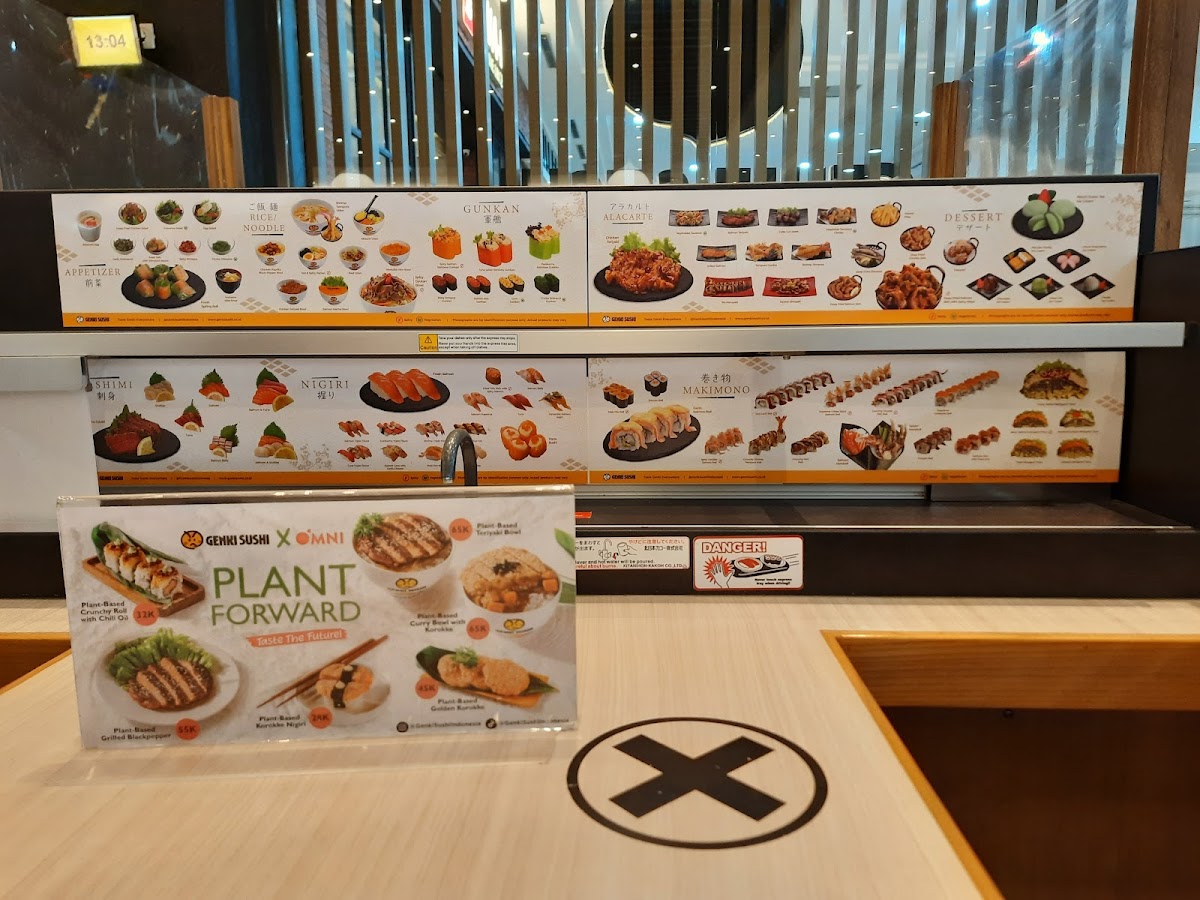 Genki sushi plaza ambarukmo Photo Menu 9