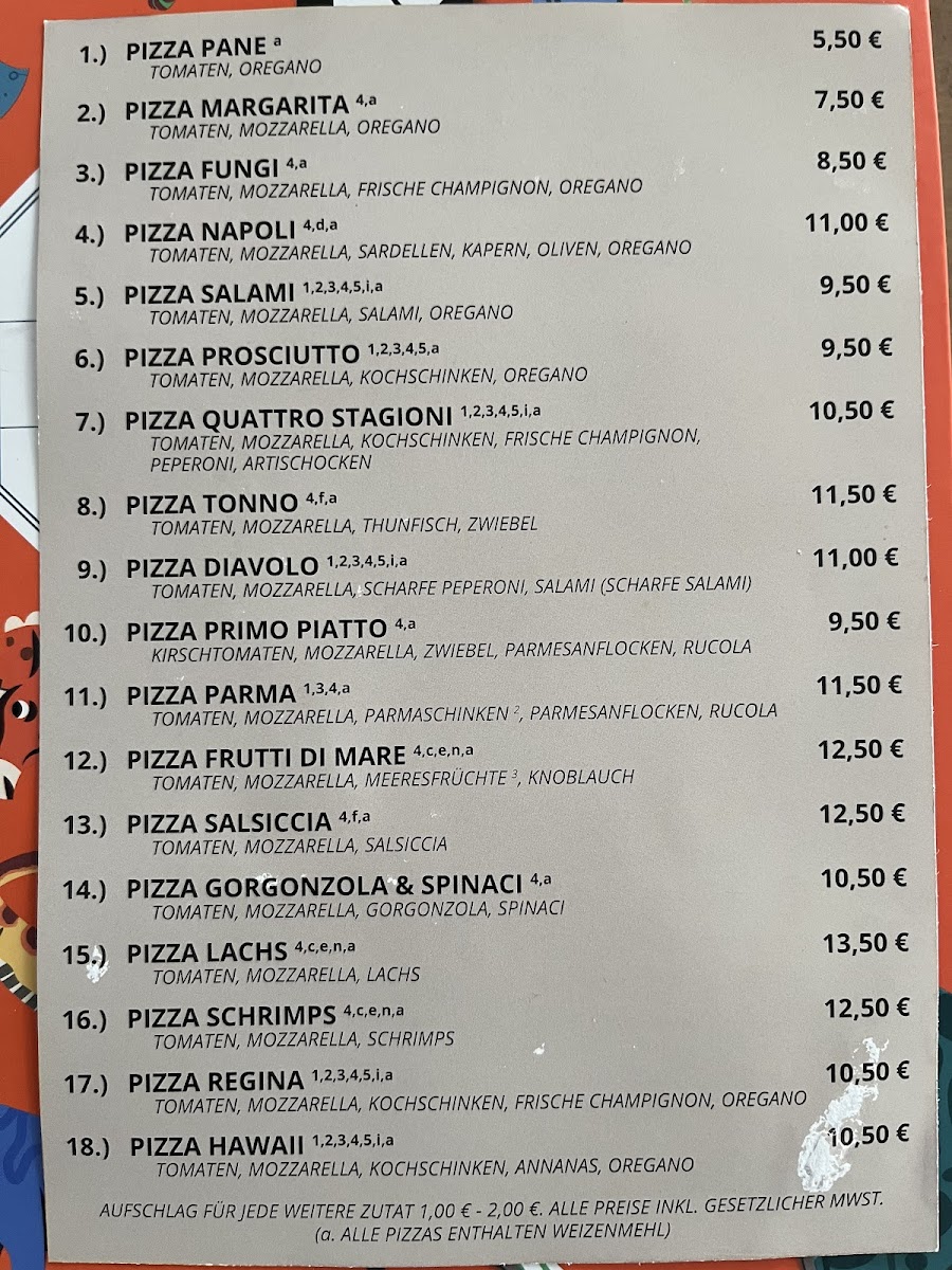 Primo Piatto & Caffe Bar Photo Menu 1
