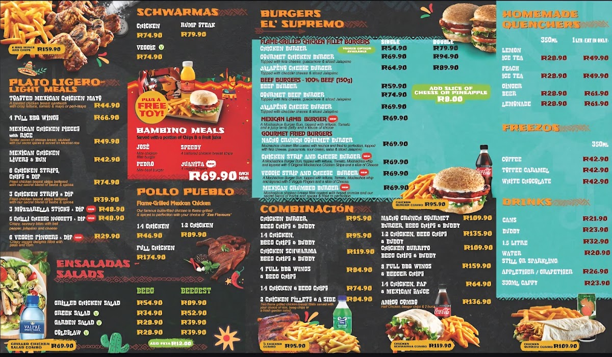 Mochachos Signet Terrace Photo Menu 1