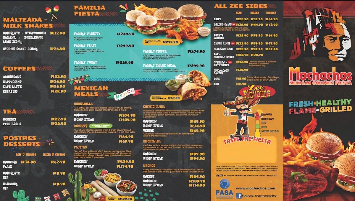 Mochachos Signet Terrace Photo Menu 2