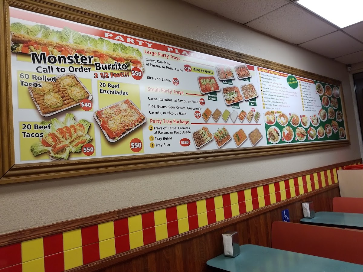 Jilberto's Mexican Food Photo Menu 10