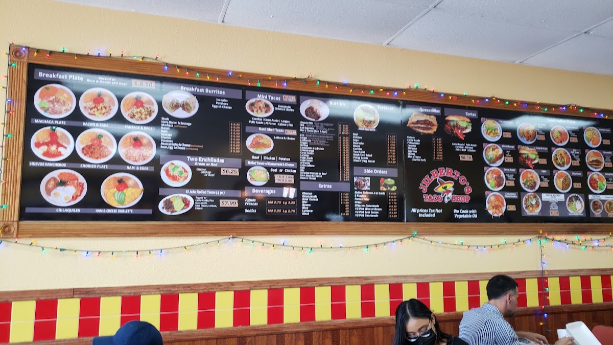 Jilberto's Mexican Food Photo Menu 6