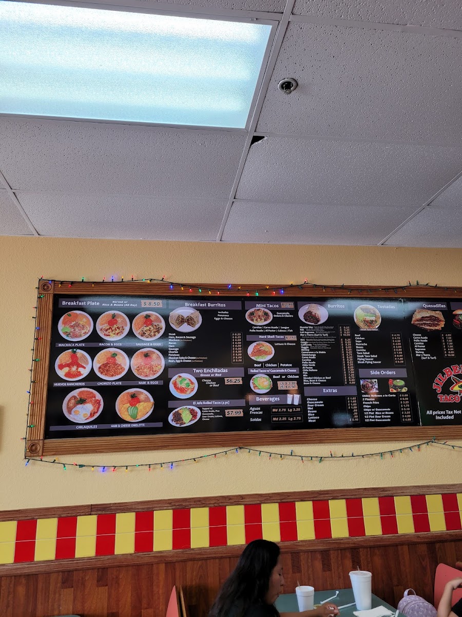Jilberto's Mexican Food Photo Menu 8