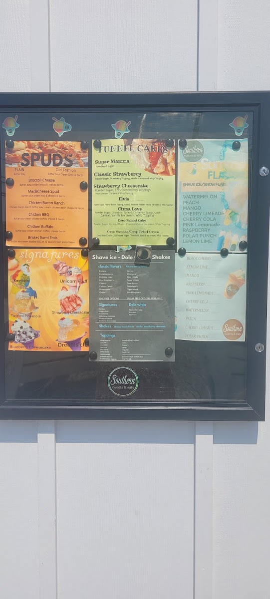 Southern sweets and eats Photo Menu 3
