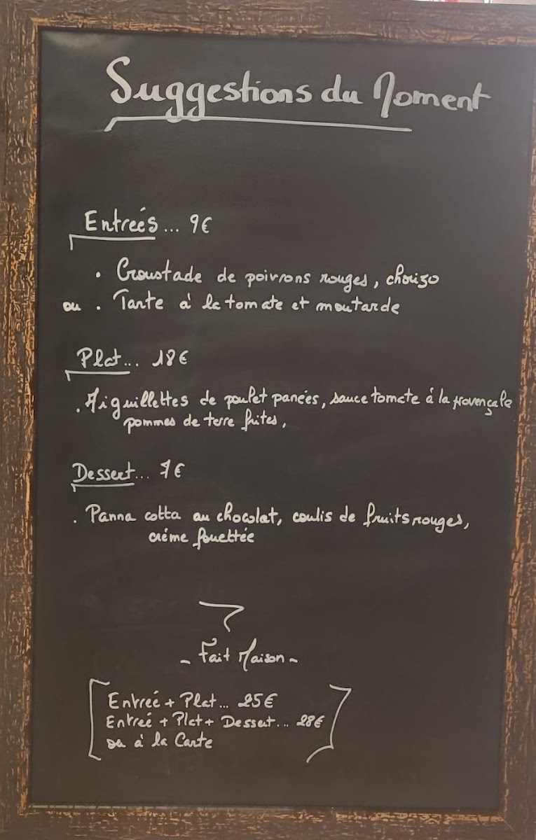 Restaurant Le Plaza-La Paillotte Photo Menu 1
