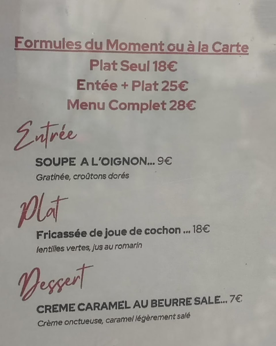 Restaurant Le Plaza-La Paillotte Photo Menu 4