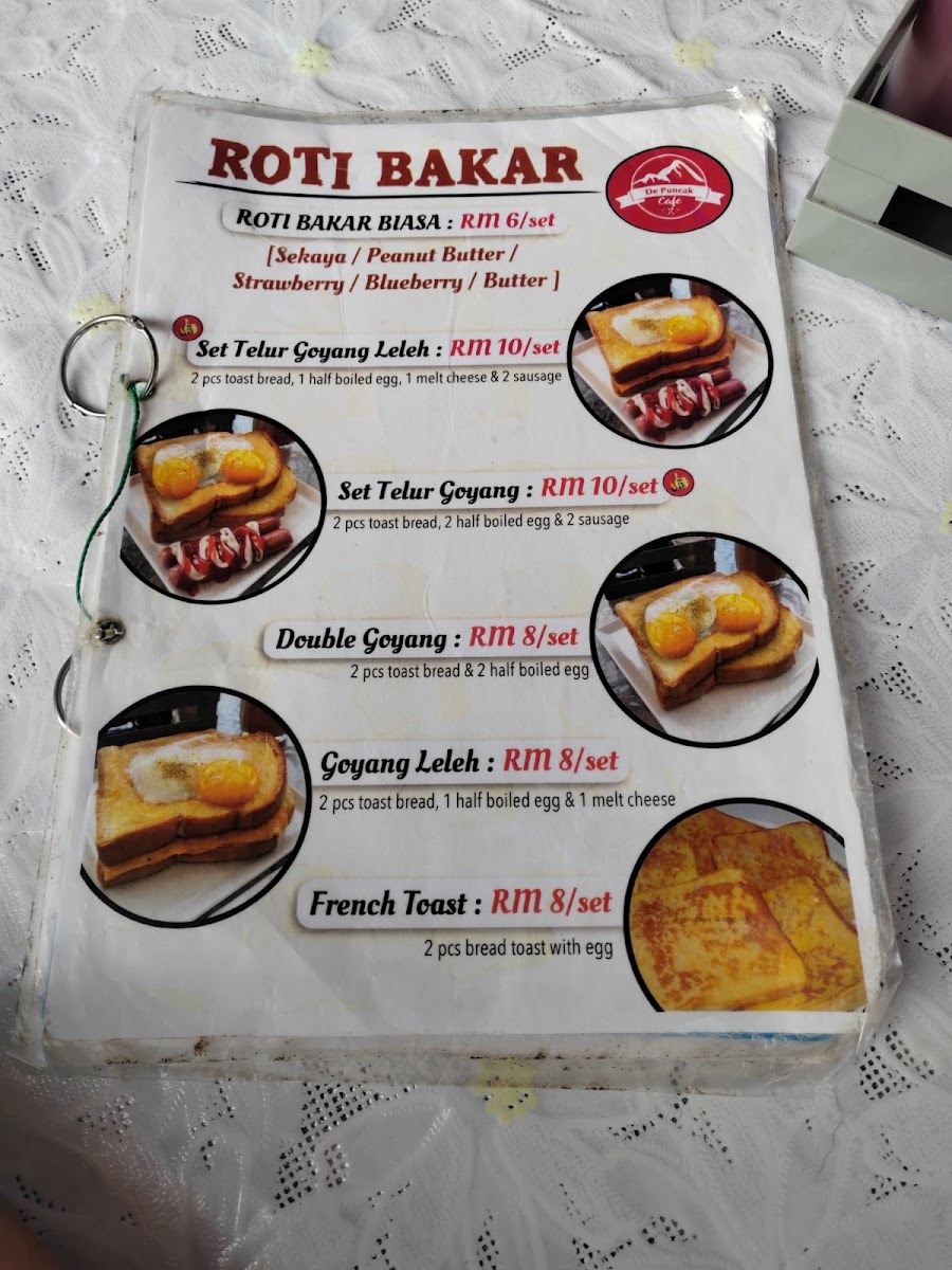 De Puncak Cafe House Photo Menu 9