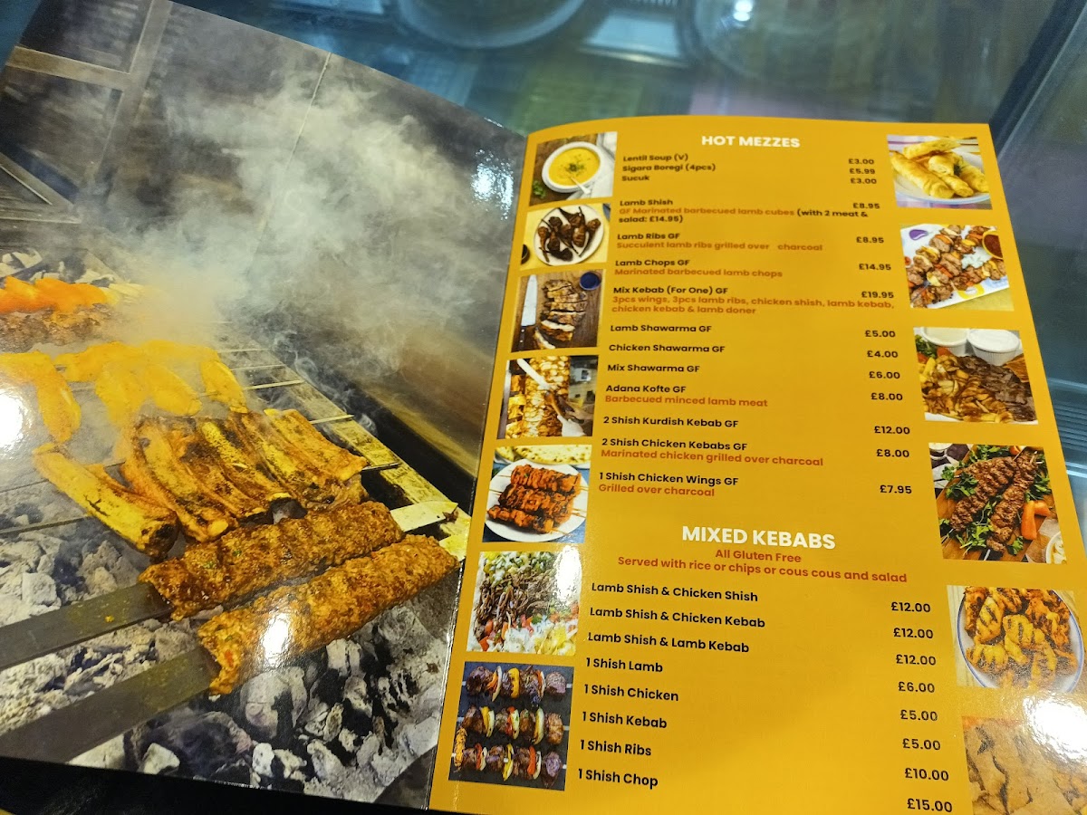 Grill house restaurant Photo Menu 1