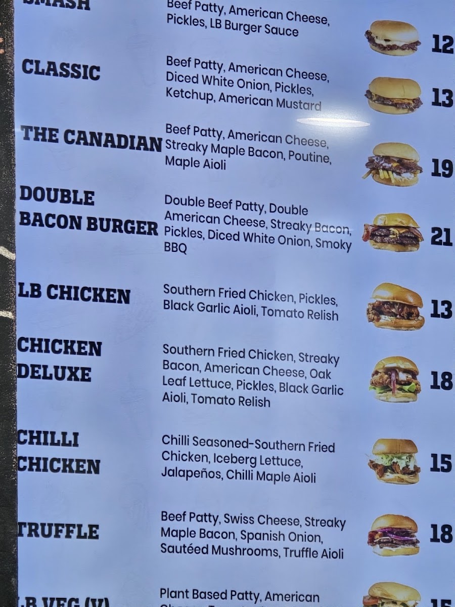 BL Burgers Photo Menu 3