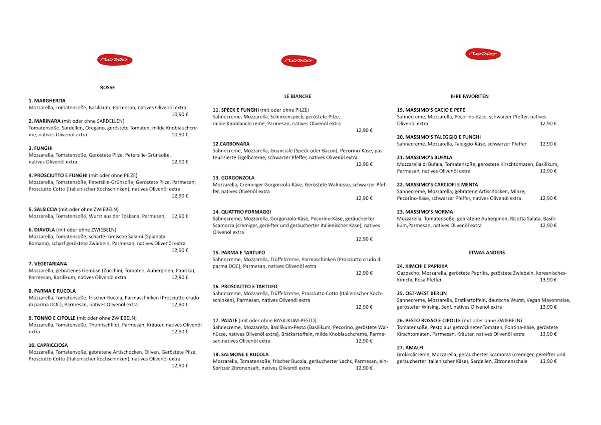 Rosso Berlin Photo Menu 3