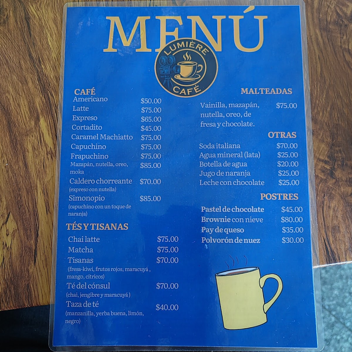Lumière Café Photo Menu 3