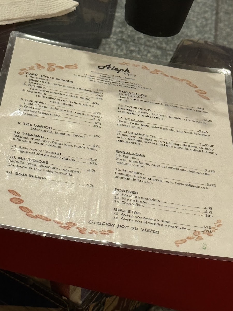 Lumière Café Photo Menu 4