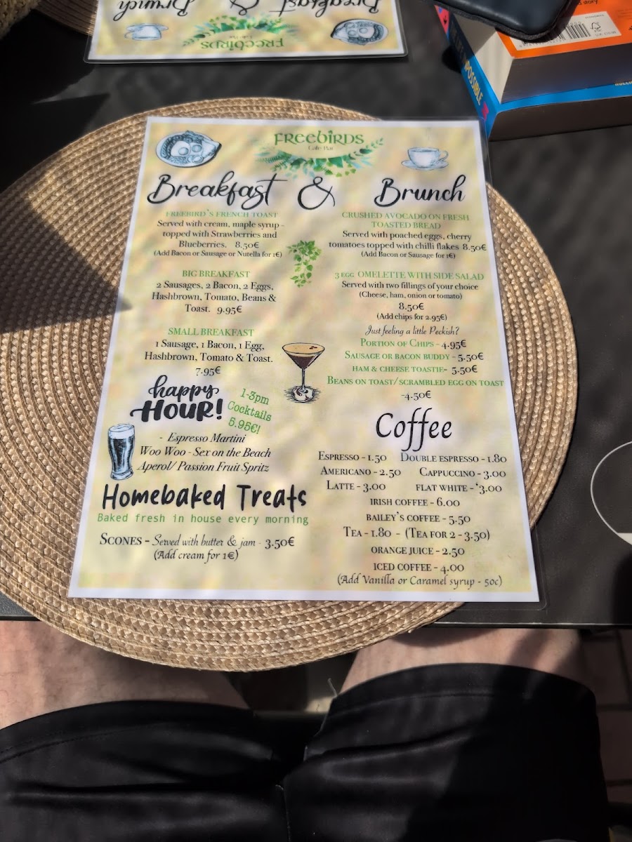 FREEBIRDS CAFE BAR Photo Menu 4