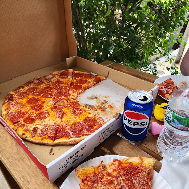 Pepperoni Pizza Slice with Pepperoni