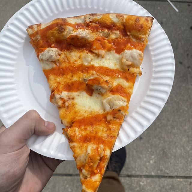 Buffalo Chicken Pizza Slice