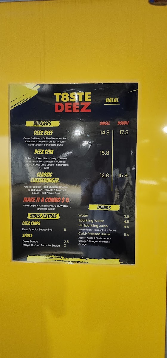 T8STE DEEZ Photo Menu 2
