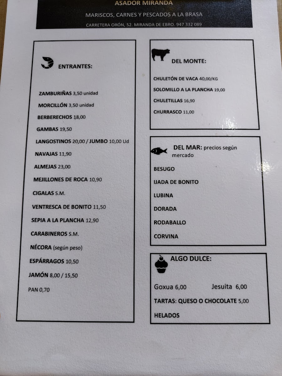 Restaurante Asador Miranda Photo Menu 3