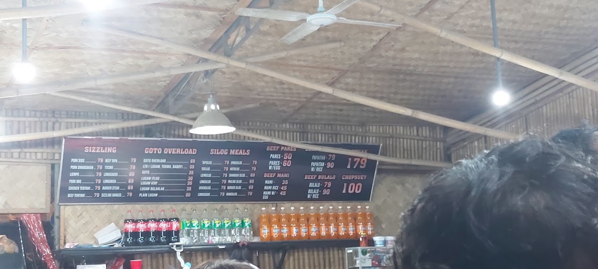 Edison's Lugaw Tokwa Baboy Photo Menu 2