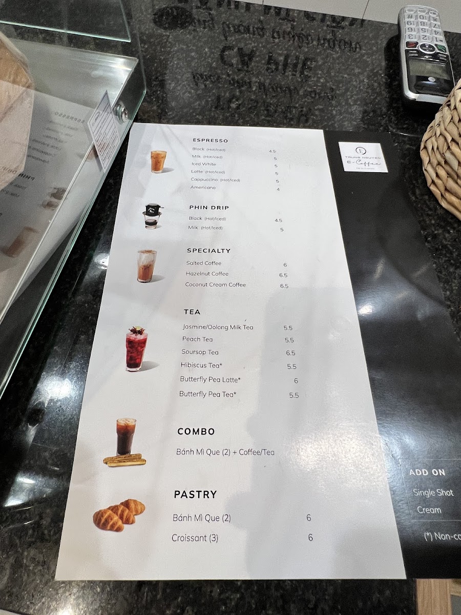 Trung Nguyen E-Coffee Photo Menu 10