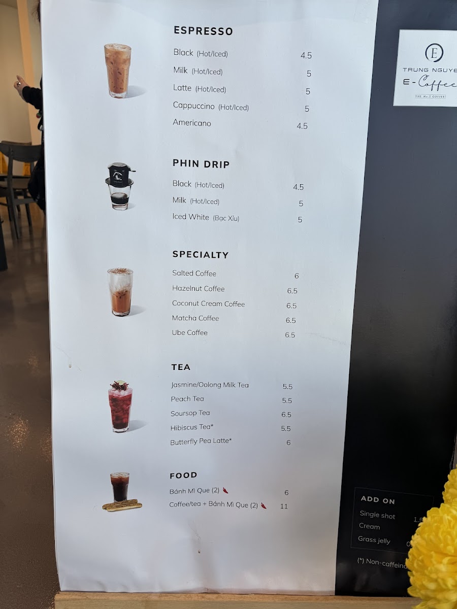 Trung Nguyen E-Coffee Photo Menu 8