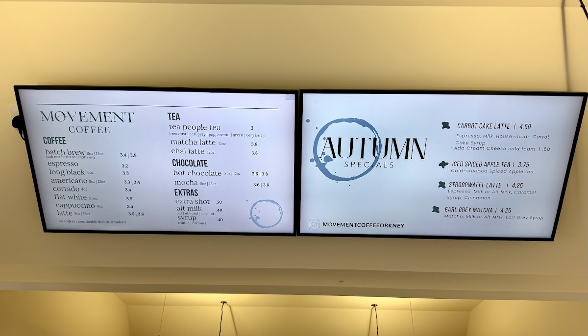 Movement Coffee Photo Menu 1