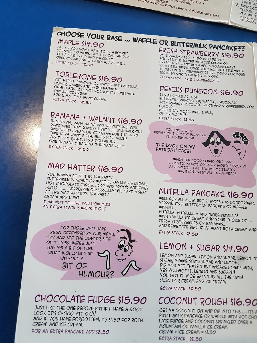 Lazy Moe's Melton Photo Menu 10