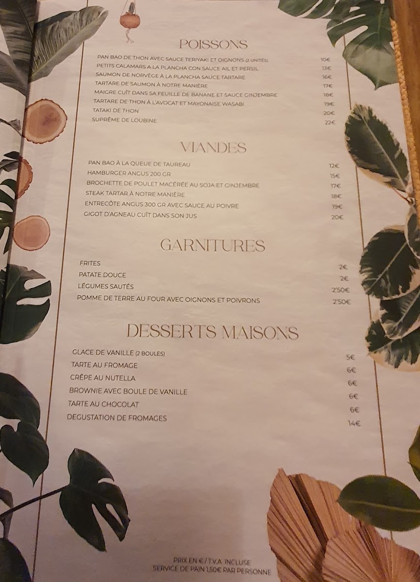 CASA DEL MAR Tapas Bar Restaurant Photo Menu 8
