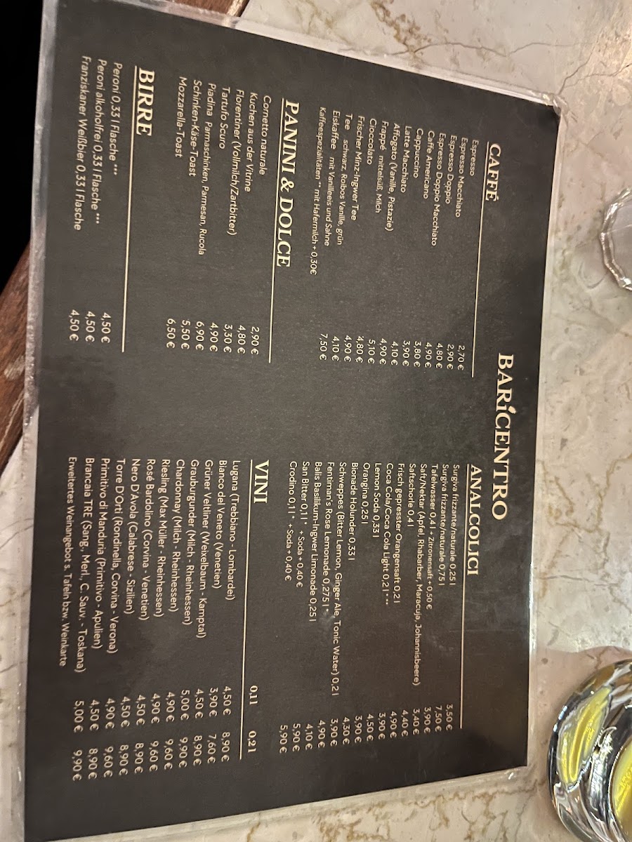 Bar-i-Centro Photo Menu 3