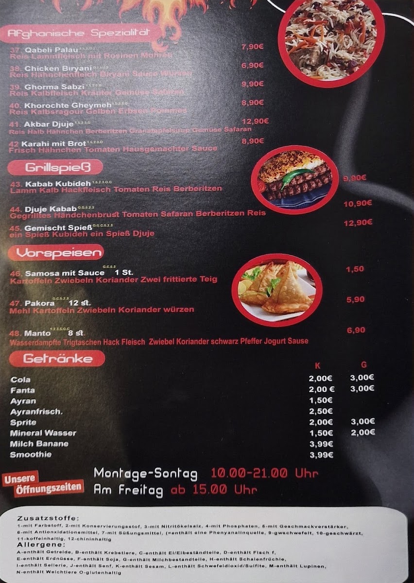 Kabul Grill Photo Menu 3
