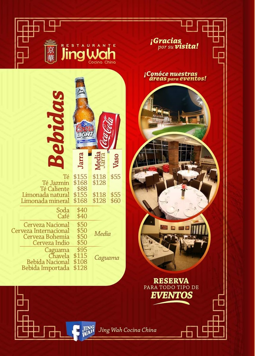 RESTAURANTE Jing Wah Cocina China Photo Menu 10