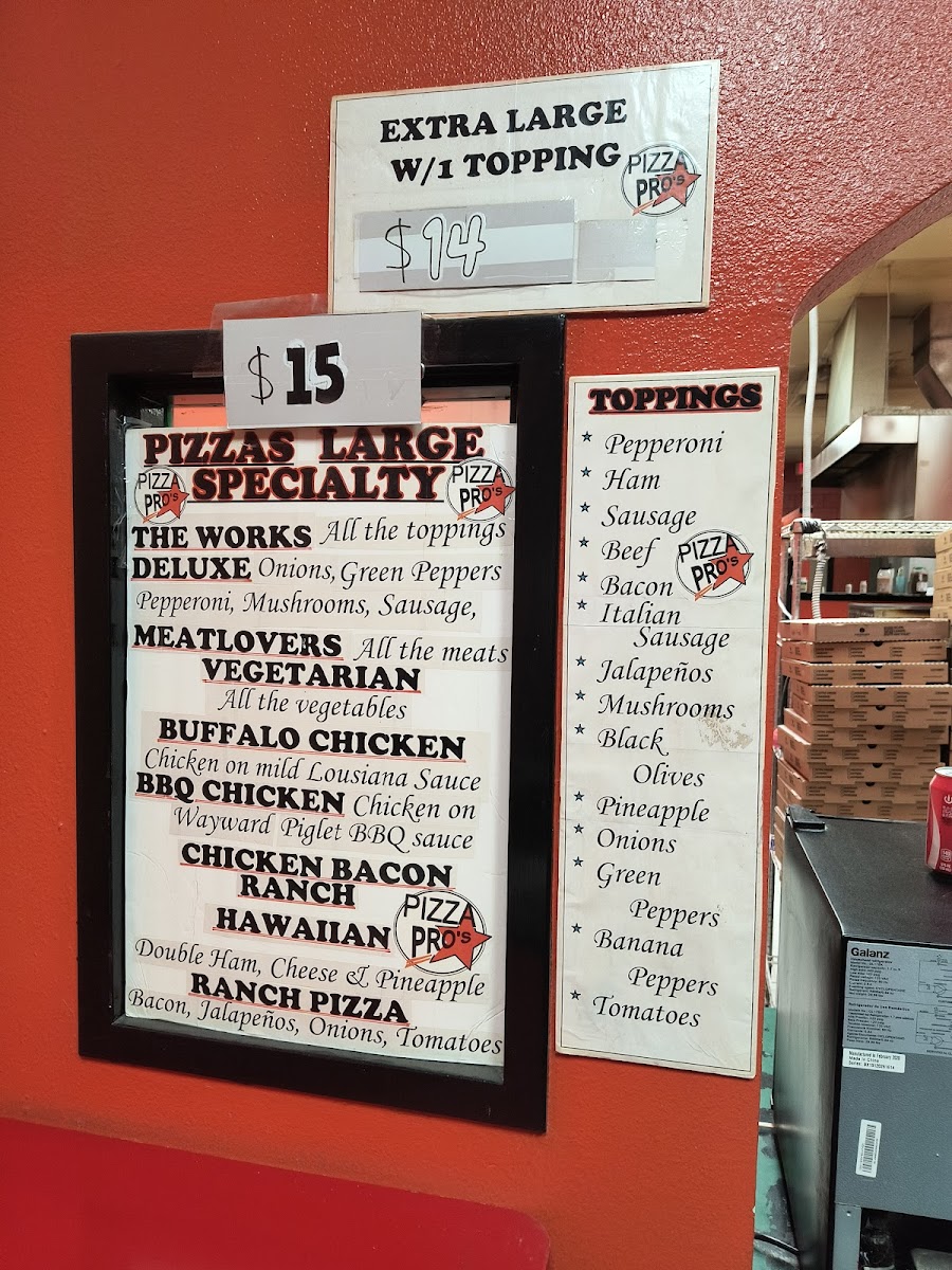 Pizza Pros Photo Menu 3