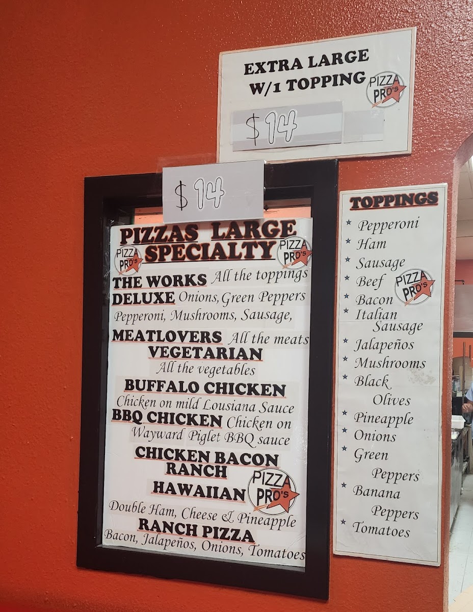 Pizza Pros Photo Menu 5